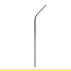 Grunwerg Stainless Steel Curved Straw 215mm x 6mm Diameter