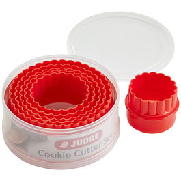 Judge Coloured Round Cutters (Set Of Six)