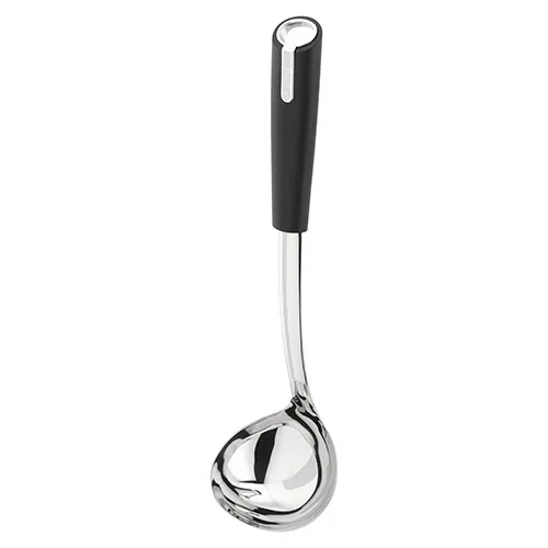 Judge Satin Black Soup Ladle