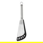 Judge Tubular Stainless Steel 14cm Slotted Turner With Silicone Edge
