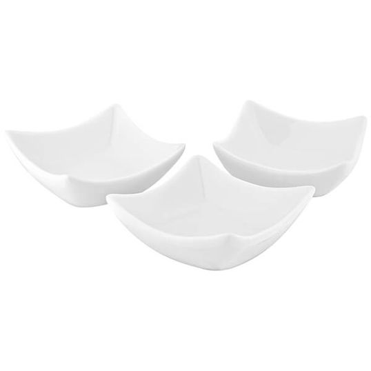 Judge Table Essentials 7 x 7cm Dipping Sauce Dish 3 Piece Set