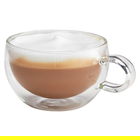 Judge Duo Form Cappuccino Glass Set 250ml Set of 2