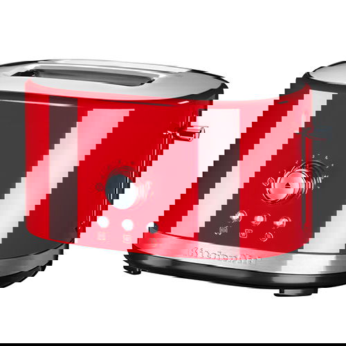 KitchenAid Empire Red Manual Control Toaster