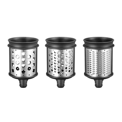 KitchenAid Artisan Three Additional Drum Shred, Grate & Slice
