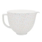 KitchenAid Ceramic 4.8L Mixer Bowl Confetti Sprinkle