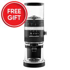 Kitchenaid Artisan Burr Grinder Matte Black With FREE Gift