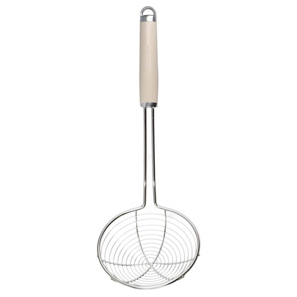 KitchenAid Stainless Steel Spider Strainer Almond Cream
