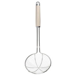 KitchenAid Stainless Steel Spider Strainer Almond Cream
