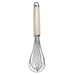 KitchenAid Stainless Steel Manual Hand Whisk Almond Cream