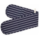 KitchenCraft Blue Butcher`s Striped Double Oven Glove 19 x 100cm