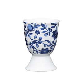KitchenCraft Traditional Floral Porcelain Egg Cup