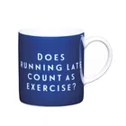 Kitchen Craft Running Late Porcelain Espresso Cup