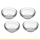 KitchenCraft Set Of 4 Glass Pinch Bowls