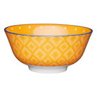 KitchenCraft Glazed Stoneware Bowl Orange Spot