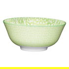 KitchenCraft Glazed Stoneware Bowl Green Tile