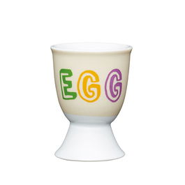 KitchenCraft Childrens Dippy Egg Porcelain Egg Cup