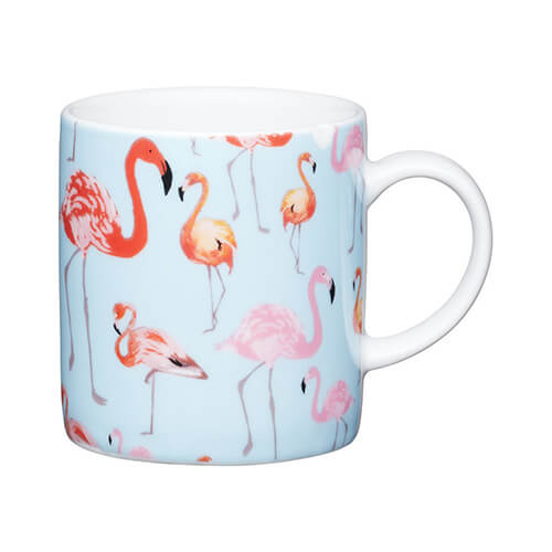 Kitchen Craft Flamingo Porcelain Espresso Mug