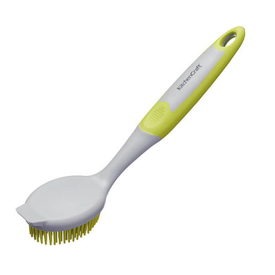 KitchenCraft Soft-Touch Silicone-Headed Scrubbing Brush