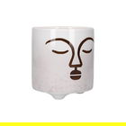 KitchenCraft Mini Planter Terracotta Face Design