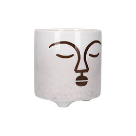 KitchenCraft Mini Planter Terracotta Face Design