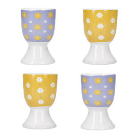 Kitchen Craft Set Of 4 Egg Cups Soleada Floral