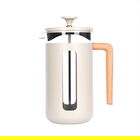 La Cafetiere Pisa 8 Cup Cafetiere Latte Wood Handle