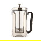 La Cafetiere Roma 12 Cup Cafetiere Stainless Steel