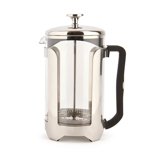 La Cafetiere Roma 12 Cup Cafetiere Stainless Steel