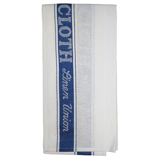 Le Chateau Linen Union 50 x 70cm Glass Cloth Blue
