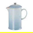 Le Creuset Coastal Blue Stoneware Coffee Pot & Press