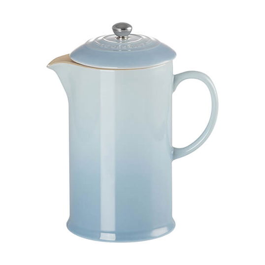 Le Creuset Coastal Blue Stoneware Coffee Pot & Press