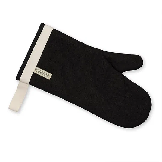 Le Creuset Black 14` Oven Mitt