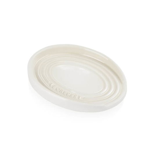 Le Creuset Meringue Stoneware Spoon Rest