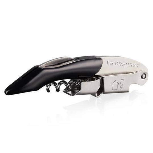 Le Creuset WT-130 Waiter`s Friend Corkscrew Shiny Black