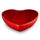 Le Creuset L`Amour Heart Collection Cerise 2.9L Heart Serving Bowl