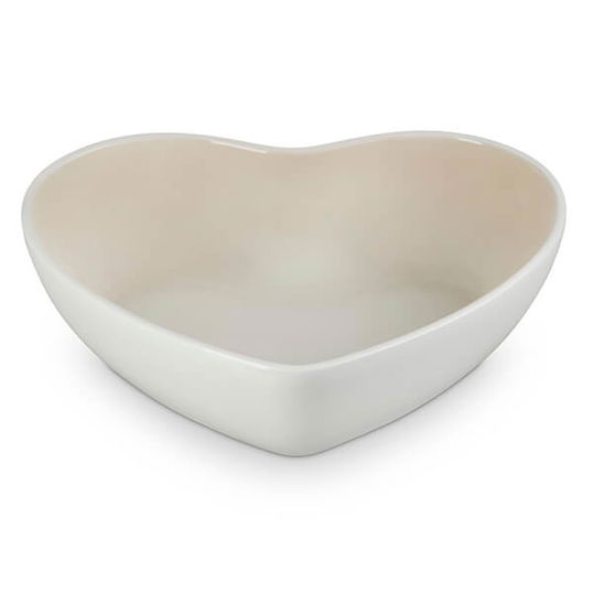 Le Creuset L`Amour Heart Collection Meringue 2.9L Heart Serving Bowl