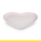 Le Creuset L`Amour Heart Collection Shell Pink 23cm Heart Plate