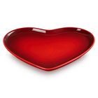 Le Creuset L`Amour Heart Collection Cerise 32cm Heart Serving Platter