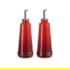 Le Creuset Cerise Oil & Vinegar Set