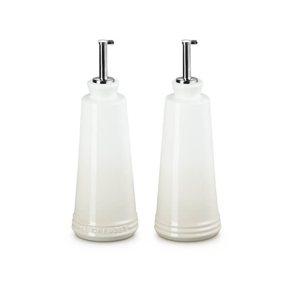 Le Creuset Meringue Oil & Vinegar Set