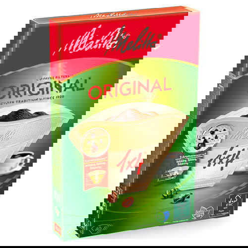 Melitta Original Coffee Filters 1x4 Pack Of 40