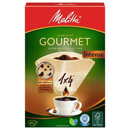 Melitta Gourmet Intense Coffee Filters 1x4 Pack Of 80