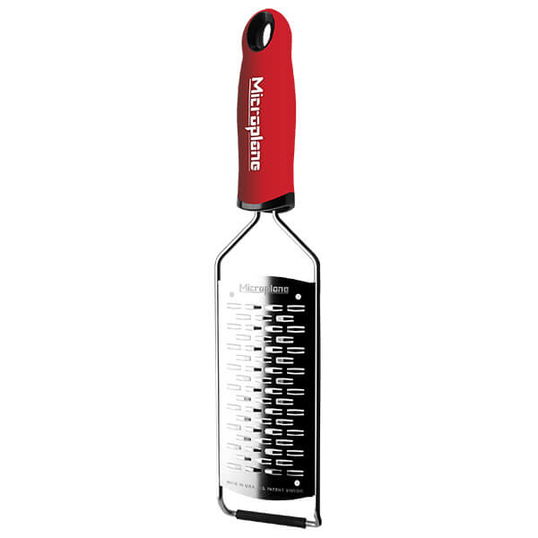 Microplane Gourmet Series Medium Ribbon Grater Red
