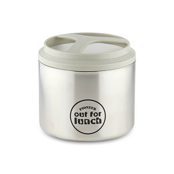 Pioneer Vacuum Lunch Box White Lid
