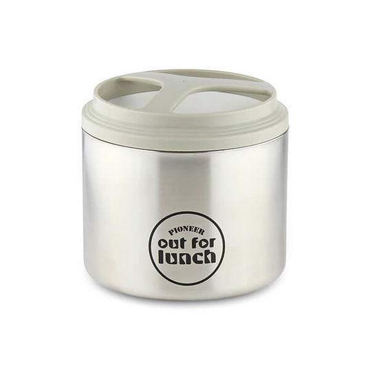 Pioneer Vacuum Lunch Box White Lid