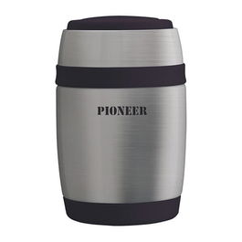 Pioneer 380ml Food Flask with Spoon Stainless Steel