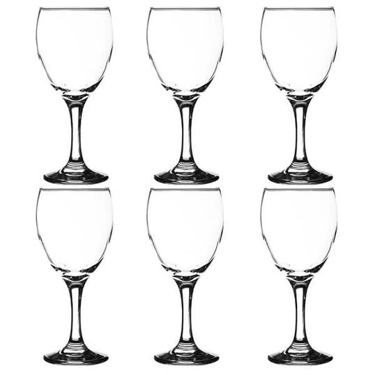 Ravenhead Essentials 250ml Set Of 6 White Wine Glasses