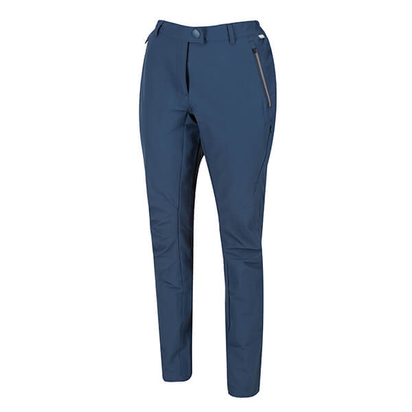 Regatta Womens Highton Walking Trousers Dark Denim