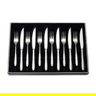Stellar Winchester Set Of 6 Steak Knives and Forks Gift Box Set