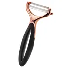 Stellar Soft Touch Copper Y Peeler